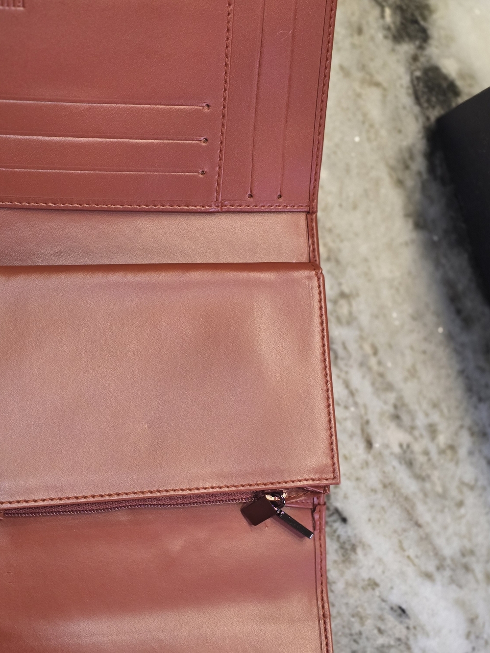 Furla Red Leather Wallet - Picture 5 of 6
